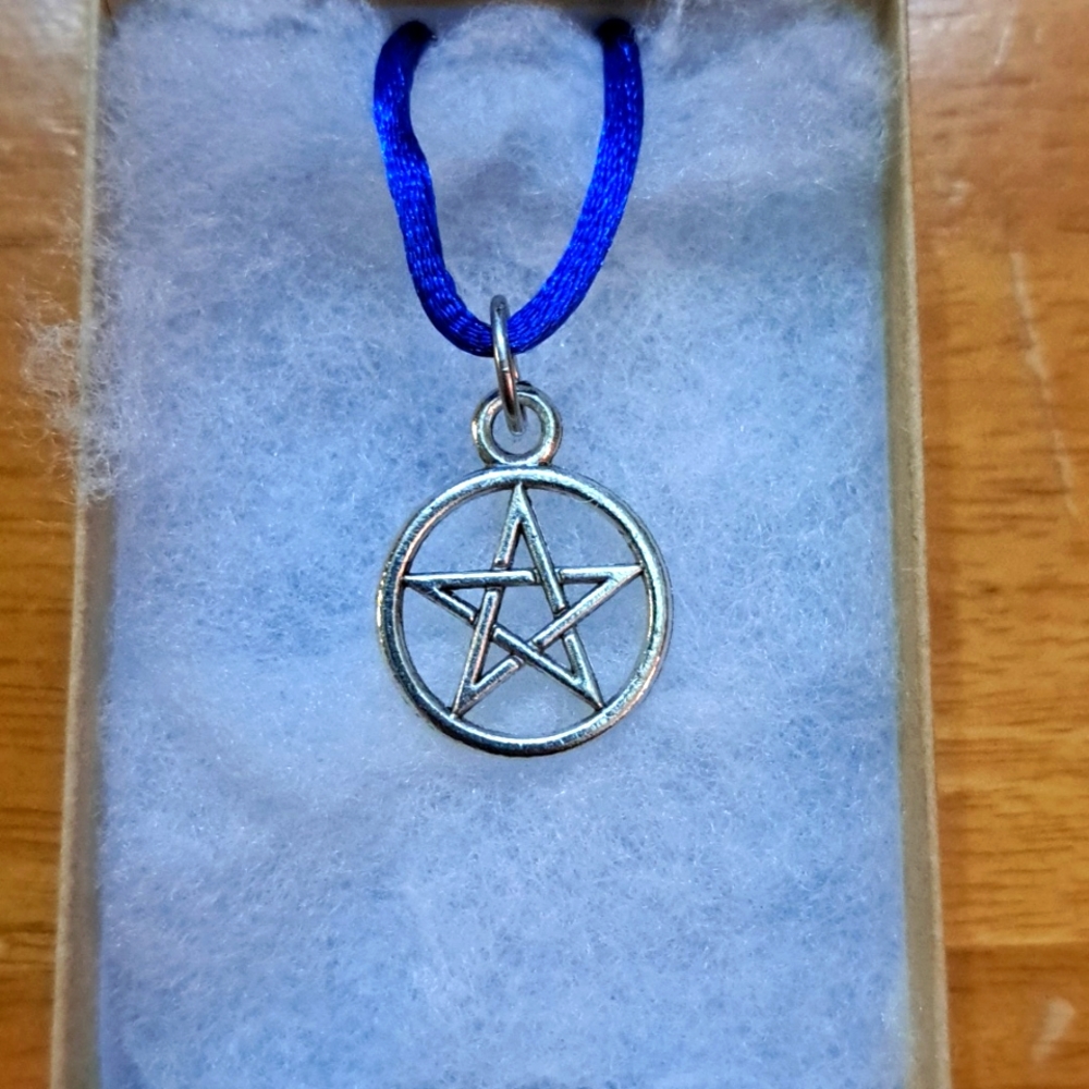 Silver Pentagram Necklace